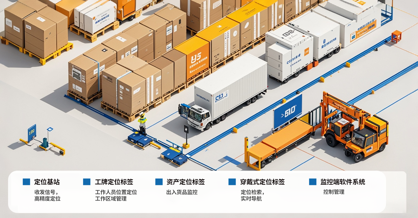 Warehousing logistics-the application of uwb technology in warehousing logistics uwb warehousing logistics positioning management high-precision positioning solution Warehousing logistics-the application of uwb technology in warehousing logistics uwb warehousing logistics positioning management high-precision positioning solution